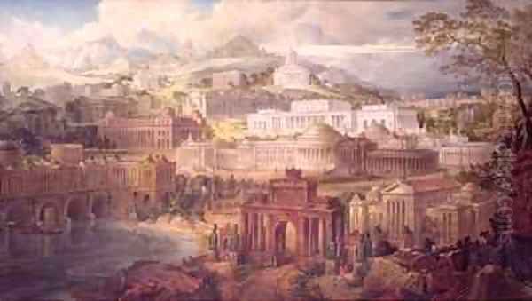 Architectural Visions of Early Fancy in the Gay Morning of Youth and Dreams in the Evening of Life - view 1