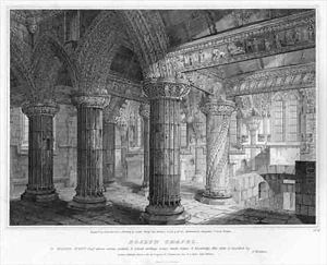 Roslyn Chapel by Joseph Michael Gandy