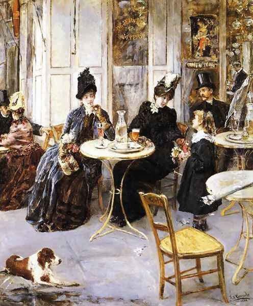 A Parisian Cafe - view 1