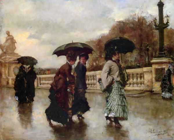 Elegantes sous la pluie - view 1