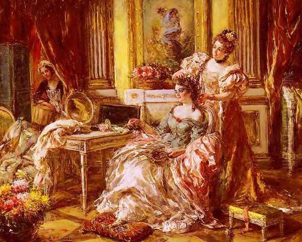 Preparing for the Ball - view 1