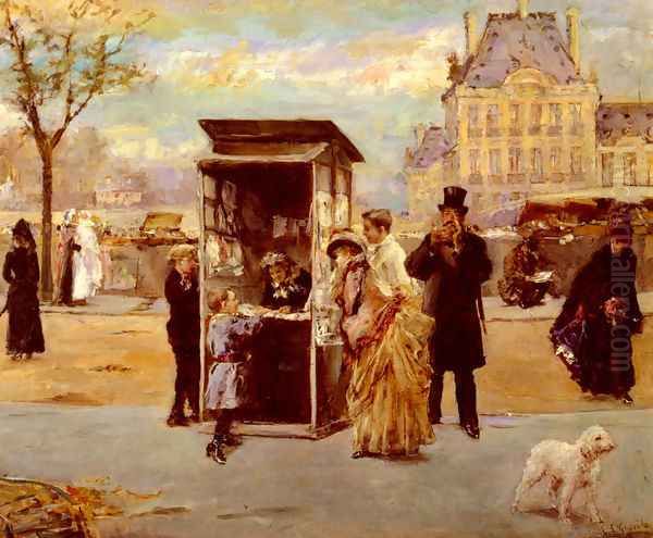 The Kiosk by the Seine - view 1