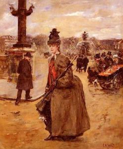 Elegante, Place De La Concorde, Paris by Eduardo Leon Garrido