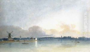 The White House at Chelsea by Thomas Girtin