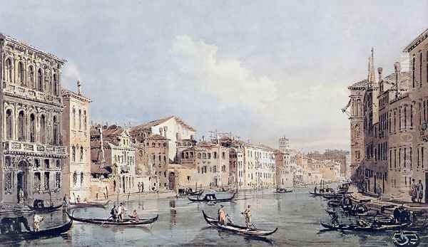 Grand Canal, Venice (after Canaletto) - view 1
