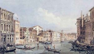 Grand Canal, Venice (after Canaletto)