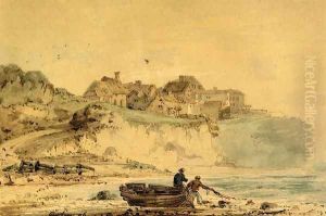 Pegwell Bay near Ramsgate by Thomas Girtin