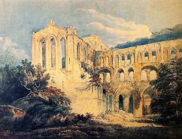 Rievaulx Abbey - view 1