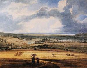 Alnwick Castle from Brizlee by Thomas Girtin