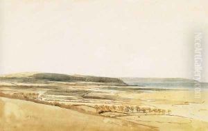 The Taw Estuary, Devon by Thomas Girtin