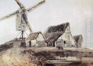 Mill in Essex by Thomas Girtin