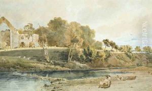 Bolton Abbey Yorkshire by Thomas Girtin
