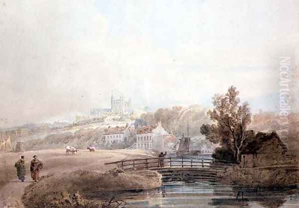 View of Exeter Cathedral - view 1