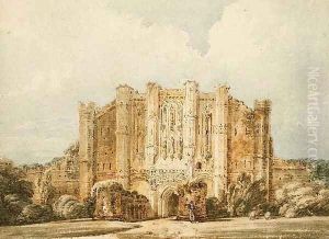 West view of Thornton Abbey Lincolnshire