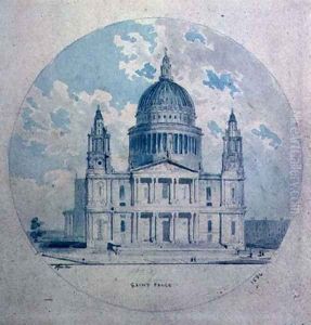 St Pauls Cathedral by Thomas Girtin