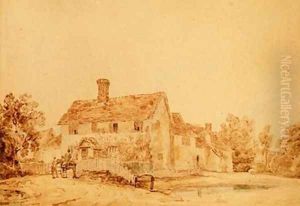 Pinkneys Farm Redwinter Essex by Thomas Girtin