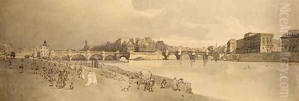 View of the Pont Neuf The Mint and etc - view 1