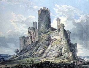 Conway Castle by Thomas Girtin