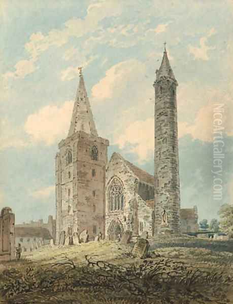 Brechin Cathedral, Strathmore, Scotland - view 1