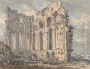 Tynemouth Priory, Northumberland by Thomas Girtin