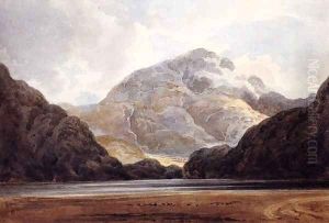 View near Beddgelert by Thomas Girtin