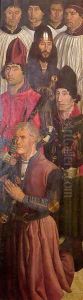 Altarpiece of Saint Vincent (the panel of the Knights) 1460s by Nuno Goncalves