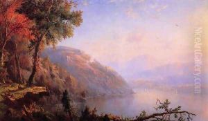 On the Upper Hudson by Marie-Regis-Francois Gignoux