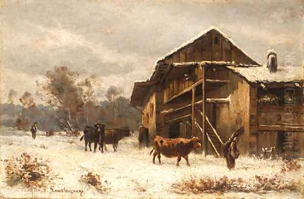 Winter on the Farm - view 1