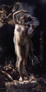Mademoiselle Lange as Venus 1798 by Anne-Louis Girodet de Roucy-Triosson