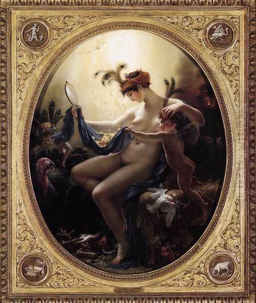 Mademoiselle Lange as Danae 1799 - view 1