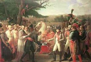 Napoleon Bonaparte 1769-1821 Receiving the Keys of Vienna at the Schloss Schonbrunn by Anne-Louis Girodet de Roucy-Triosson