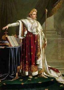 Portrait of Napoleon Bonaparte 1769-1821 by Anne-Louis Girodet de Roucy-Triosson