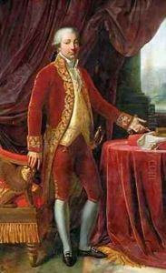 Portrait of Charles Marie Bonaparte 1746-85 by Anne-Louis Girodet de Roucy-Triosson