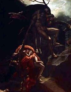 The Flood 2 by Anne-Louis Girodet de Roucy-Triosson