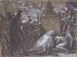 The death of Hannibal by Anne-Louis Girodet de Roucy-Triosson