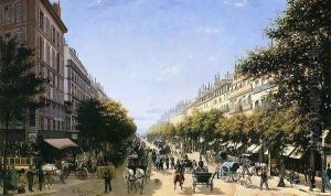 The Boulevad des Italiens, Paris