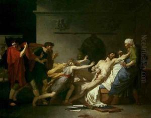 Death of Cato the Younger by Pierre-Narcisse Guerin