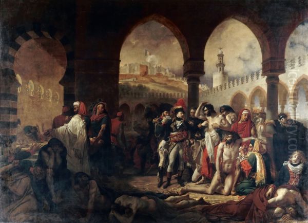 Napoleon in the Pesthouse at Jaffa - view 1