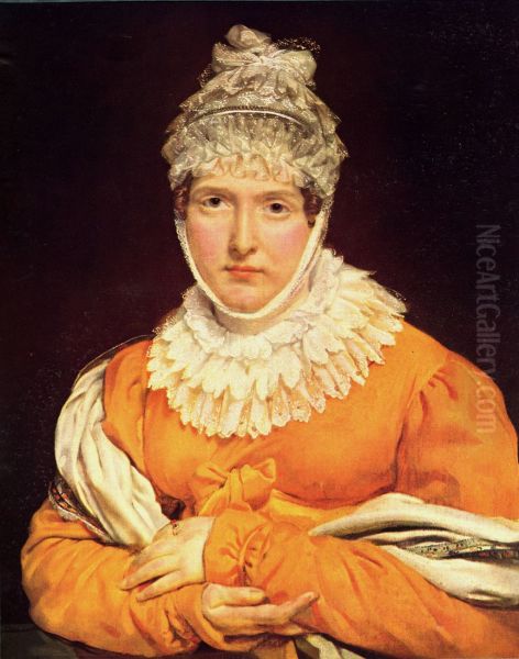 Portrait of Mademoiselle Recamier - view 1