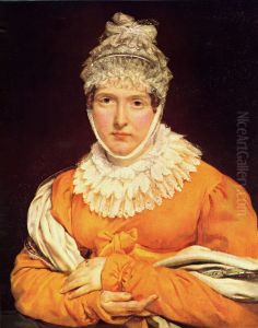 Portrait of Mademoiselle Recamier by Antoine-Jean Gros