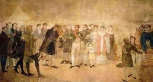 Napoleon Visiting the Louvre by Antoine-Jean Gros