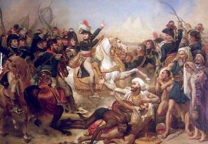 The Battle of the Pyramids by Antoine-Jean Gros