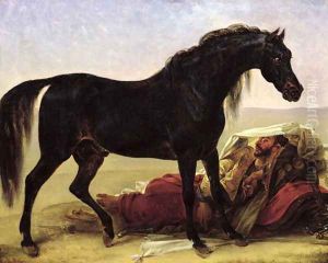 An Arabian Horse by Antoine-Jean Gros
