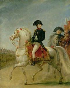 General Bonaparte 1769-1821 Reviewing the Troops by Antoine-Jean Gros