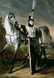 Portrait of Louis Eugene dEtchegoyen a Cavalry Officer