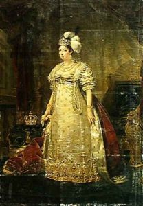 Portrait of Marie Therese Charlotte de France 1778-1851 Duchess of Angouleme