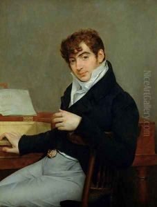 Portrait of Pierre Zimmermann 1785-1853 by Antoine-Jean Gros