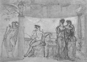 Mercury with Herse and her sisters
