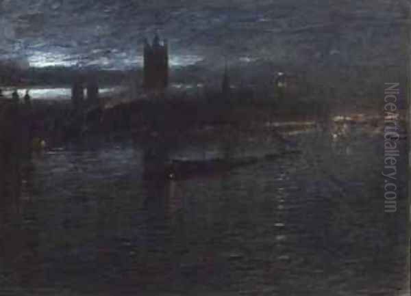 Westminster by Night - view 1