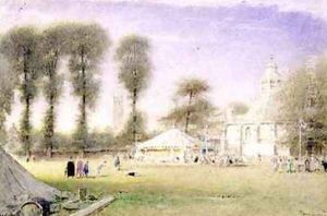 Glastonbury Fair by Albert Goodwin